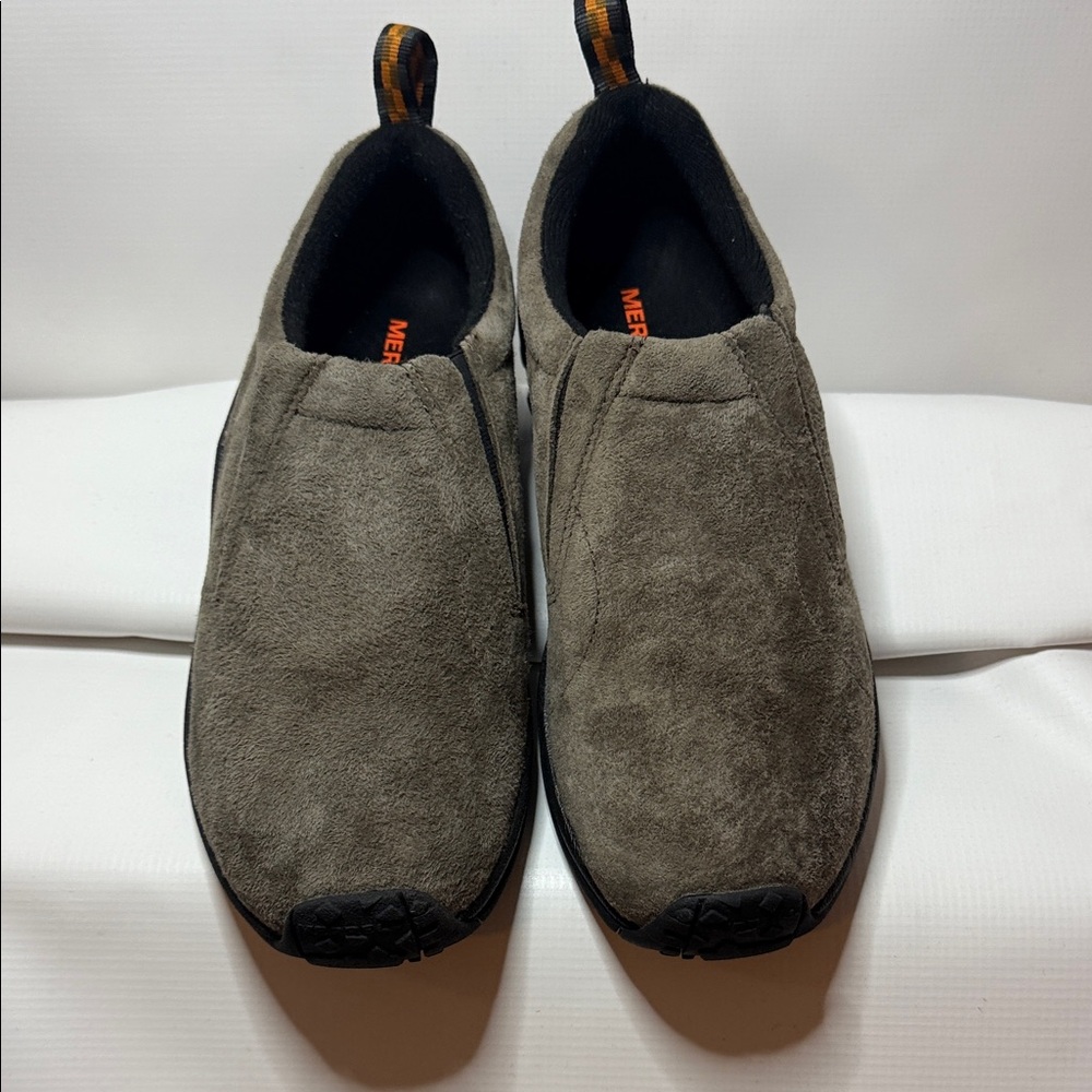 Merrell Men's Suede Slip-Ons - Tan